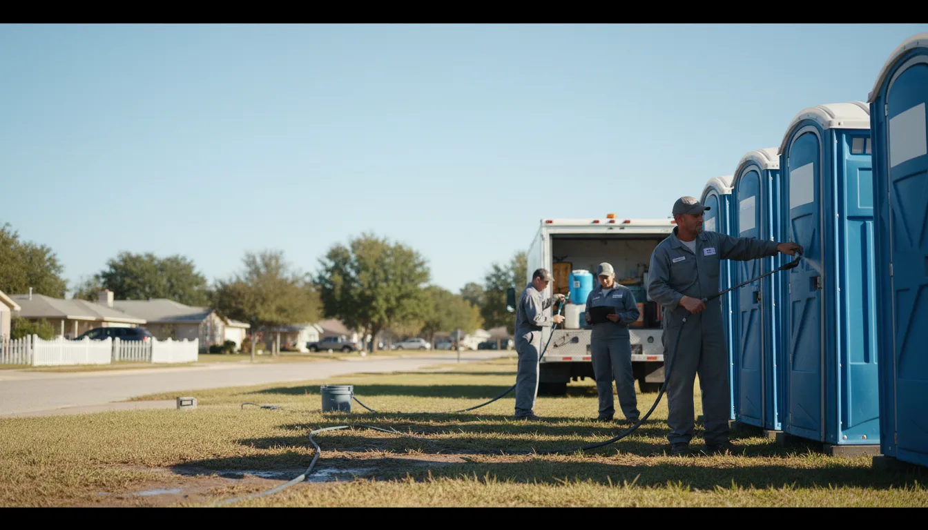 Long-Term Portable Toilet Rental in Jennings, KS near me